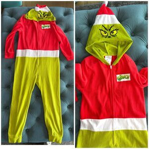 Grinch Onesie Youth Size Medium M (8)